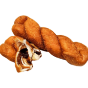 Squirrel chef 爆浆酸奶大软麻花豆沙馅料夹心加馅网红休闲小零食早餐小吃点心 酸奶口味【大麻花】 9个装【家庭装】