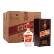 88VIP会员、宜宾五粮液总厂生产，金珀 52度浓香型白酒500mL*6瓶 木礼盒