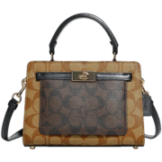 蔻驰（COACH）奢侈品Lane20女士经典老花手提斜挎包C8688【品牌授权直供】