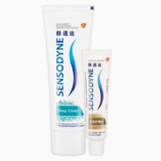 88VIP！SENSODYNE 舒适达 牙膏套装（沁爽劲洁100g+多效护理35g）