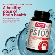 健脑益智，Jarrow Formulas 杰诺 PS100磷脂酰丝氨酸胶囊100mg*120粒