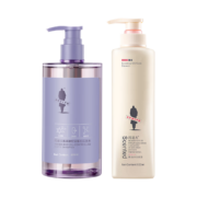 PLUS会员：ADOLPH 阿道夫 氨基酸洗发套装（洗发水400ml*2+洗发乳80g*2+随机小样*6）