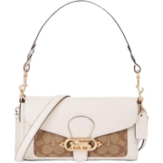 COACH/蔻驰官方 奥莱款女士皮质单肩手提包JADE酒神包90782