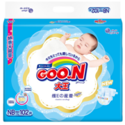 大王（GOO.N） 维E纸尿裤婴儿宝宝尿不湿纸尿裤 NB102片男女宝通用（0-5kg）