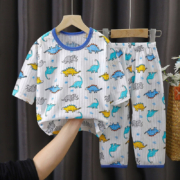乖巧童  儿童纯棉七分袖家居服套装 *2套