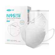 可孚 N95型 医用防护口罩 3d立体 白色 无菌型共30只
