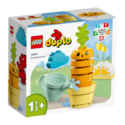 乐高（LEGO）积木 得宝DUPLO 10981 种萝卜 1.5岁+儿童早教玩具生日礼物上新