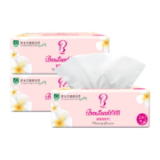 概率券：百丽（BaiLi）新柔韧时代抽纸240张4层加厚干湿两用天然木浆擦手纸面巾纸卫生纸 6包