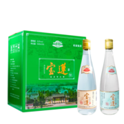 寶蓮白酒纯粮酿造浓香型高粱酒四川固态发酵500ml口粮酒送长辈 52度单瓶装（升级版）