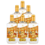 沱牌舍得 沱牌酒 沱牌六粮 光瓶白酒 50度 500ml *6瓶 整箱装浓香型白酒
