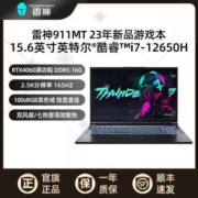 雷神911MT2023游戏本i7/4060/2.5K/165HZ/100%sRGB色域电竞游戏本