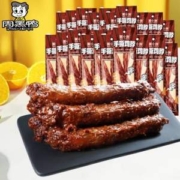 周黑鸭 周小伴 黑鸭味手撕烤鸡脖 40g*16根