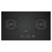 美的（Midea）家用定时灶具5.0KW猛火灶燃气灶双灶天然气灶Q300M煤气灶双灶 炉灶 台嵌两用液化气双眼灶炉具灶台 （Q300升级搪瓷乘液盘） （天然气）