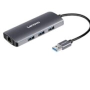 Lenovo 联想 USB-A转千兆网卡扩展坞 四合一