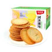京东百亿补贴：味滋源 香葱饼干 500g*2箱