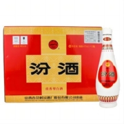山西杏花村汾酒乳玻汾酒48度475ml*12瓶整箱 清香型白酒