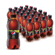 pepsi 百事 碳酸饮料 青柠味 无糖汽水 300ml*24*3件