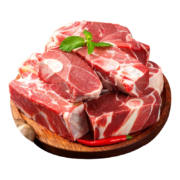 伊舜 内蒙古锡盟草饲散养羔羊手把肉 2000克*3件