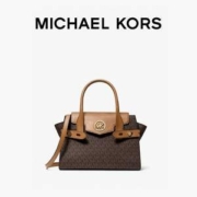 Michael Kors 迈克·科尔斯 Carmen 中号老花皮质翻盖翅膀包手提包 35S2GNMS5B