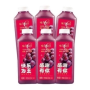 88VIP：WEICHUAN 味全 每日C葡萄汁 900ml*6瓶