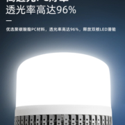 大功率灯泡螺口led节能家用E27超亮强光工厂房车间仓库照明灯200W