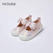 mrbaby 女童小香风帆布亮片公主鞋（23~30码）2色