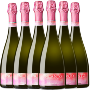 INCANTO起泡酒阿斯蒂莫斯卡托（Moscato）Asti高/气泡甜白葡萄酒无香槟杯 整箱装（750ml*6支装）