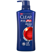 CLEAR 清扬 男士去屑洗发露 多效水润养护型 500g+赠同款 洗发水500g*1+清扬电竞卡盲包