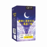 安纪悦酸枣仁茯苓百合γ氨基丁酸100片/瓶祝你好睡眠