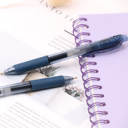 学生专享！Pentel 派通 BLN105 按动中性笔 蓝黑色 0.5mm 单支装