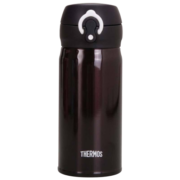 膳魔师(THERMOS) 保温杯保冷杯咖啡黑350ml 不锈钢车载水杯壶旅行出游便携男女学生杯子生日礼物JNL-350-DPL