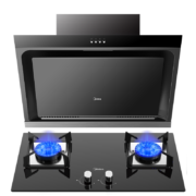 美的 Midea 抽油烟机燃气灶套装  5.0火力燃气灶 J30+Q230B
