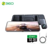 360 M320Pro 行车记录仪 双镜头 32GB 黑色+降压线
