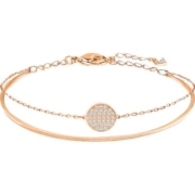 【自营】Swarovski施华洛世奇双圈叠带手镯手链饰品女生节日礼物