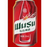 WUSU 乌苏 小听 红色装 易拉罐330ml*12罐装