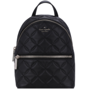 凯特丝蓓 KATE SPADE 奢侈品进口女包 女士皮质双肩包手提包黑色WKRU7075 001