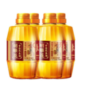 PLUS会员、需抢券：胡姬花 古法小榨花生油 400ml*4瓶