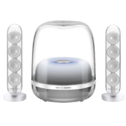 预售、PLUS会员：Harman Kardon 哈曼卡顿SoundSticks4代 音乐水晶 桌面蓝牙音箱