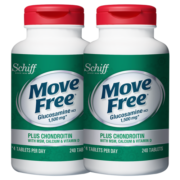 Move Free益节 美国进口氨糖维骨力  氨糖+钙+维生素D3+MSM缓痛因子+软骨素 高钙氨糖240粒*2