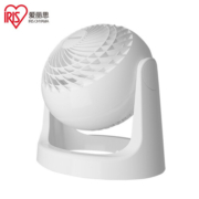 爱丽思（IRIS） 家用电风扇床头空气循环扇空调扇摇头扇小型电风扇循环扇台式迷你风扇 HE15白色【不可摇头,上下360°可调】