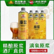 漓泉 原浆精酿啤酒 1升大桶装*6桶礼盒装
