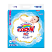大王（GOO.N）维E纸尿裤轻薄透气尿不湿婴儿吸水尿布透气尿片隔尿垫 尺码可选 纸尿裤 S92片(4-8kg)
