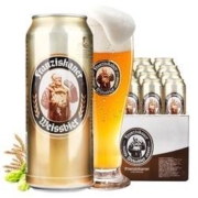 Franziskaner 范佳乐 德式小麦 白啤酒 500ml*24听*2件