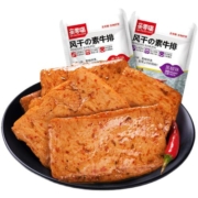 亲零嘴手撕素肉豆干辣条零食素牛排香辣味网红麻辣休闲小吃排行榜