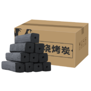 京东百亿补贴:  Suncojia 尚烤佳 烧烤碳 竹炭 3斤装送碳夹+引火块