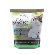 喵洁客（CAT MAGIC）猫砂新版 美国进口膨润土 除臭结团低尘猫沙活性炭猫咪用品 灰色活性炭-14磅