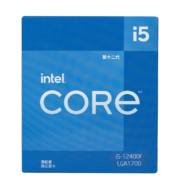 20点开始、PLUS会员：intel 英特尔 酷睿 i5-12400F CPU 2.5GHz 6核12线程