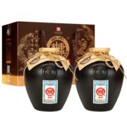 白水杜康（BAISHUIDUKANG）【浓匠封坛】试饮白酒52度500ml*2瓶礼盒装正宗粮食酿造送礼酒水 封坛杜康*2瓶礼盒装