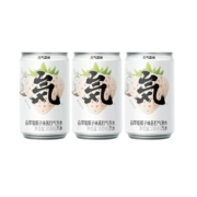 元气森林 白草莓椰子味苏打气泡水 200mL*6罐