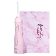 博皓（prooral）冲牙器5025 洗牙器水牙线 电动牙齿清洁器去牙垢牙结石口腔冲洗 便携款 粉色